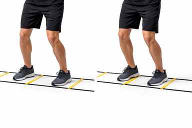 Agility Ladder: Lateral Two In Each