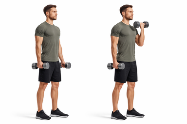 Alternating Dumbbell Curl