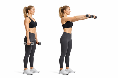Dumbbell Front Raise