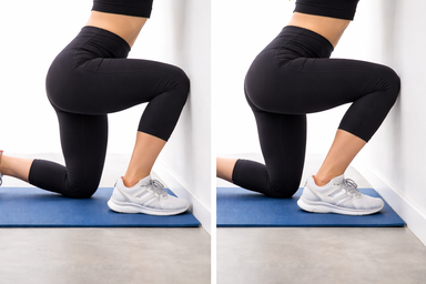 Knee-to-Wall Ankle Mobilization