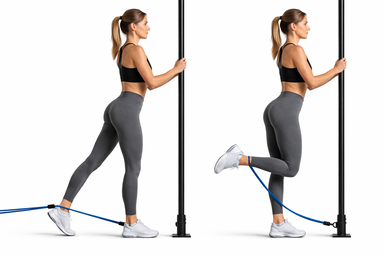 Resistance Band Hamstring Curl